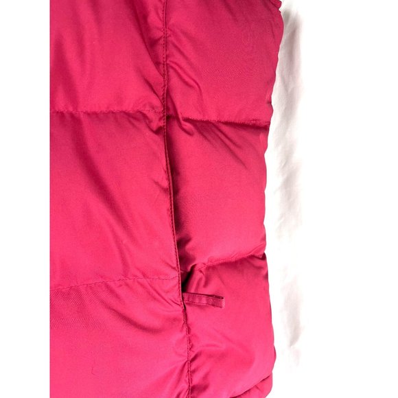 L.L Bean Pink Goose Down Vest, Women's Size X Large - Picture 12 of 16